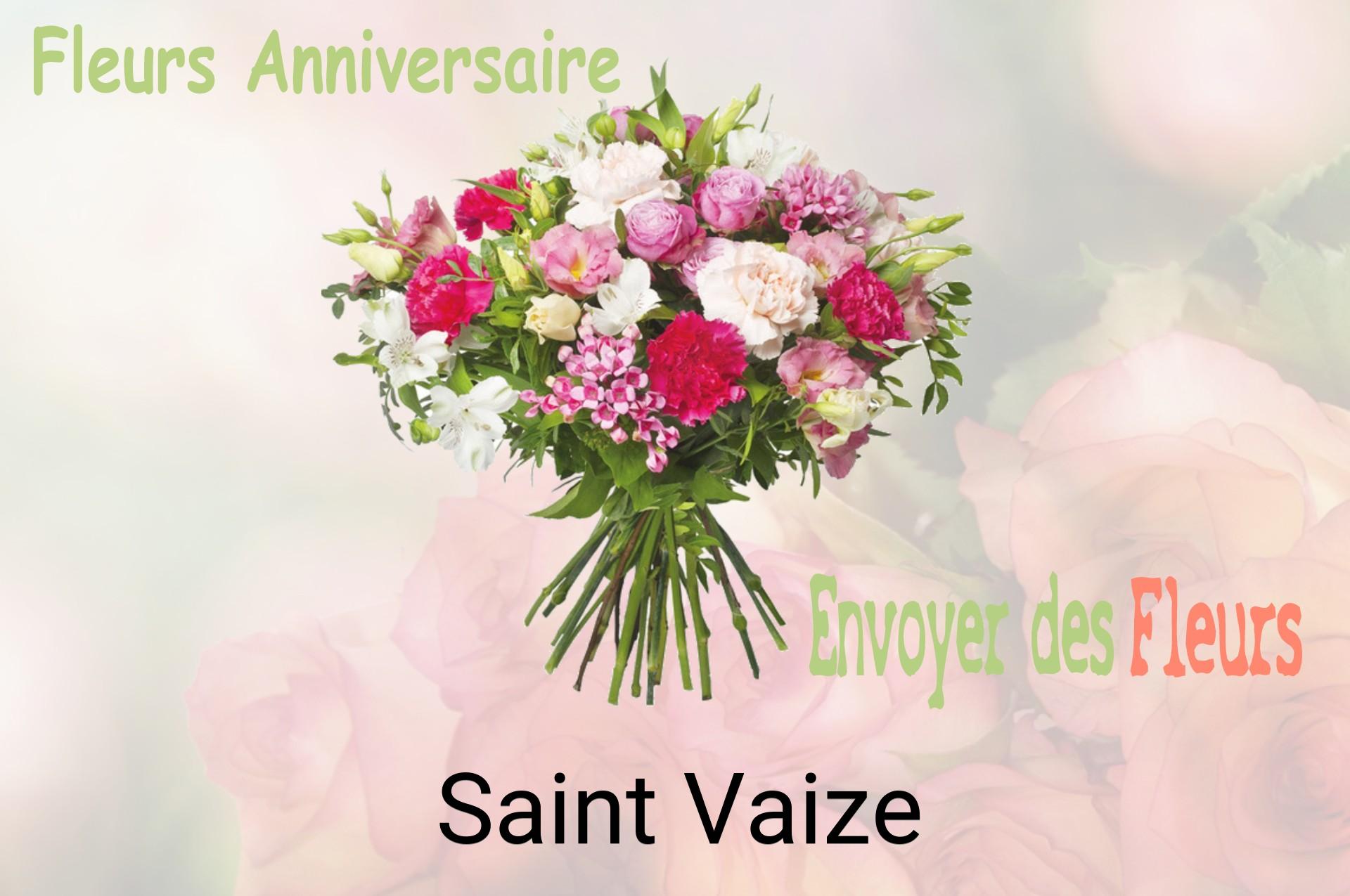 Bouquet de fleurs d’anniversaire livré à Saint-Vaize